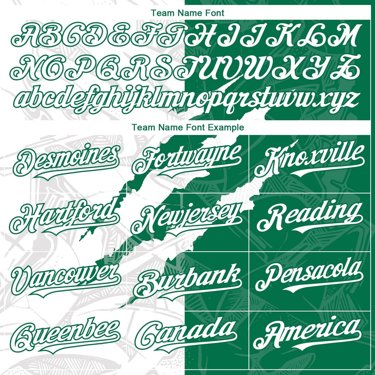 Custom Graffiti Pattern White-Kelly Green 3D Scratch Authentic Baseball Jersey - Sky-Custom