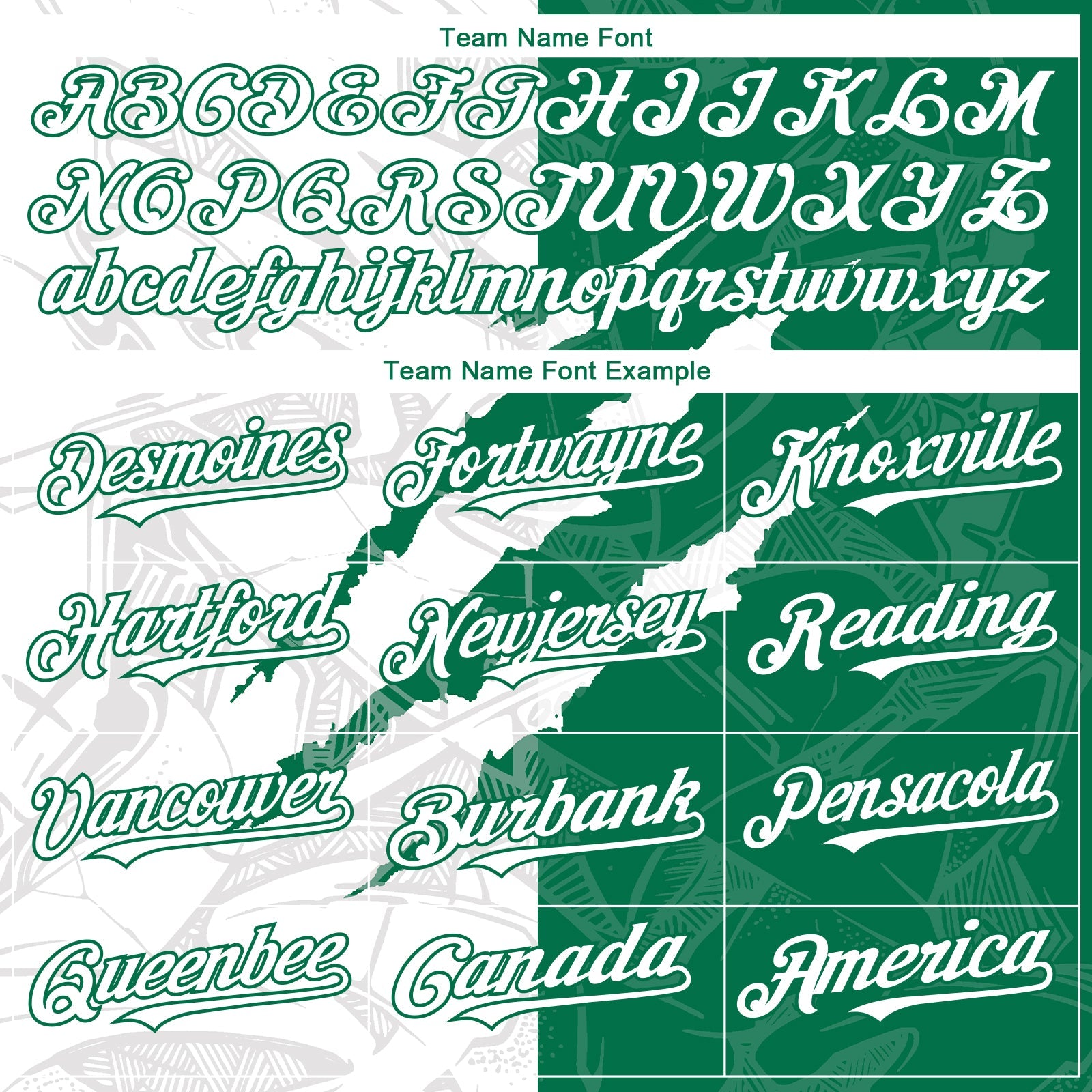 Custom Graffiti Pattern White-Kelly Green 3D Scratch Authentic Baseball Jersey - Sky-Custom
