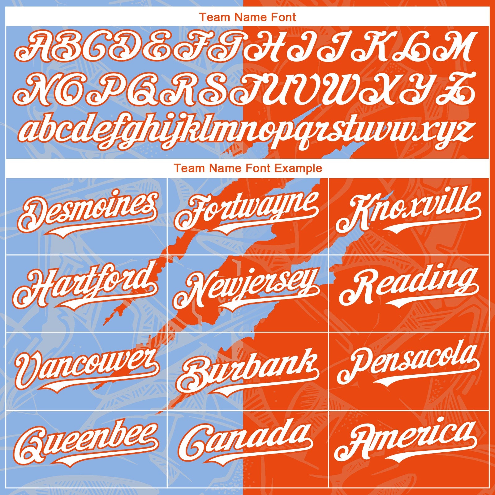 Custom Graffiti Pattern White Orange-Light Blue 3D Scratch Authentic Baseball Jersey - Sky-Custom