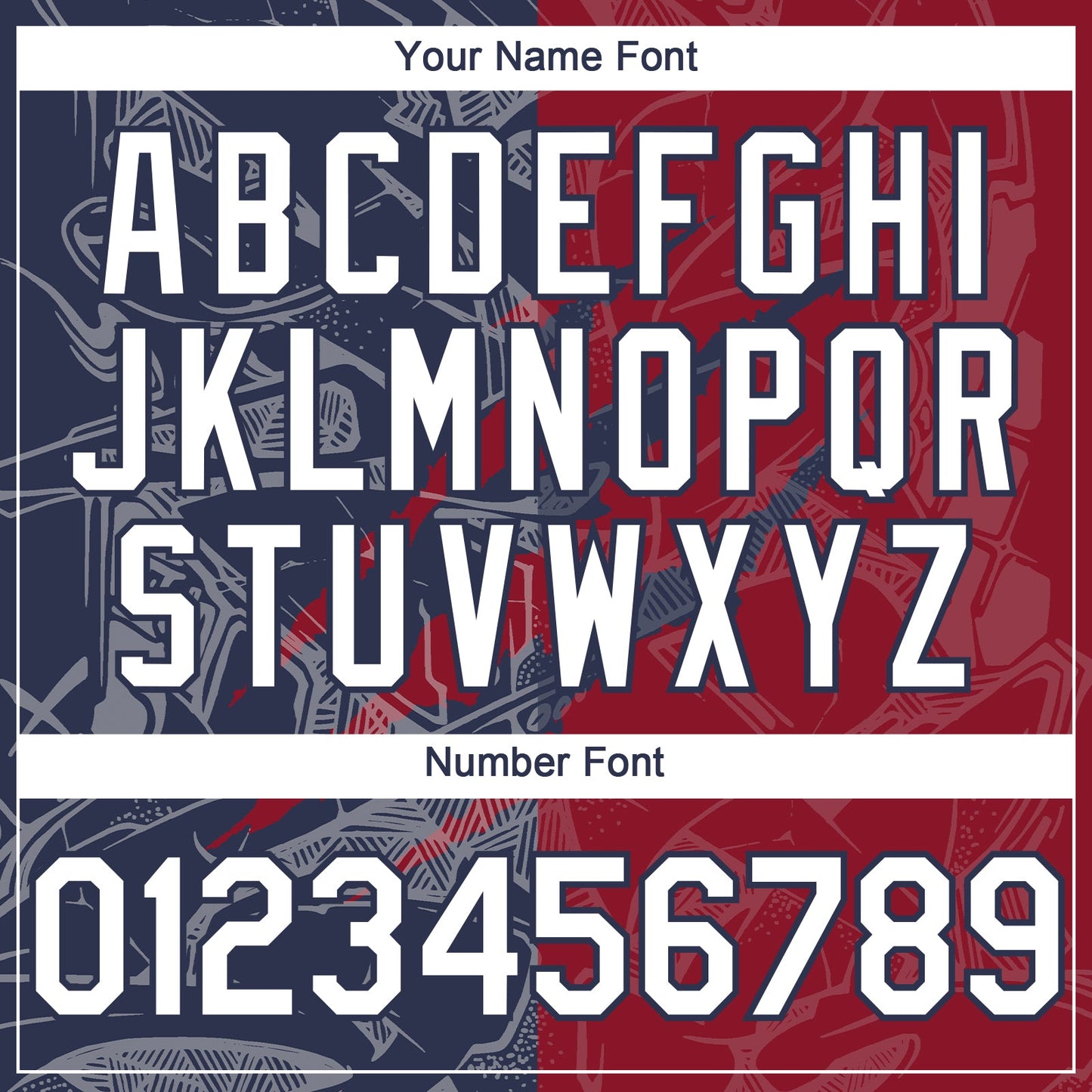 Custom Graffiti Pattern White Navy-Crimson 3D Scratch Authentic Baseball Jersey - Sky-Custom