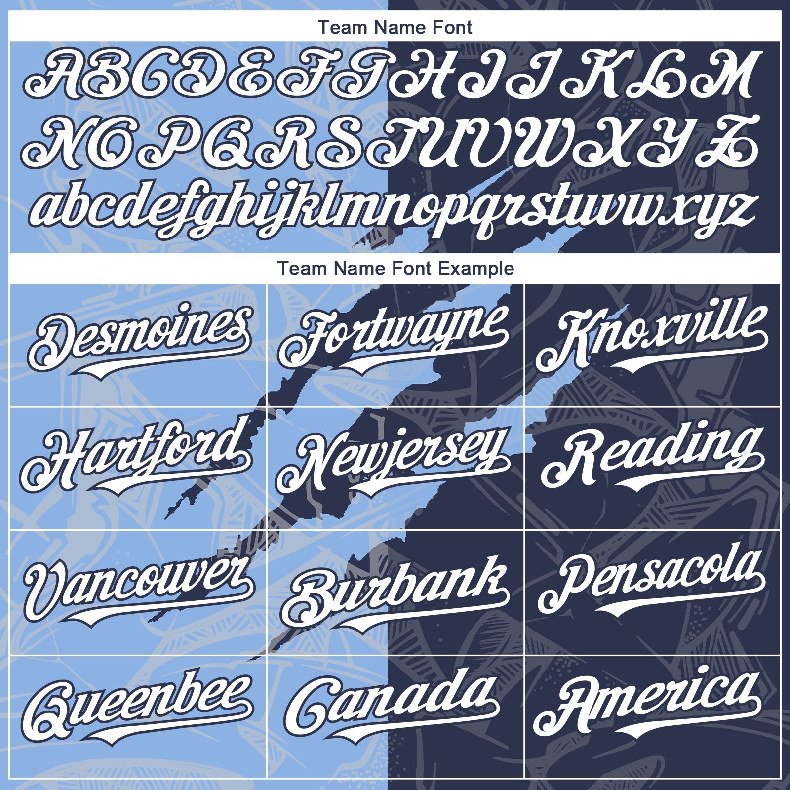 Custom Graffiti Pattern White Navy-Light Blue 3D Scratch Authentic Baseball Jersey - Sky-Custom