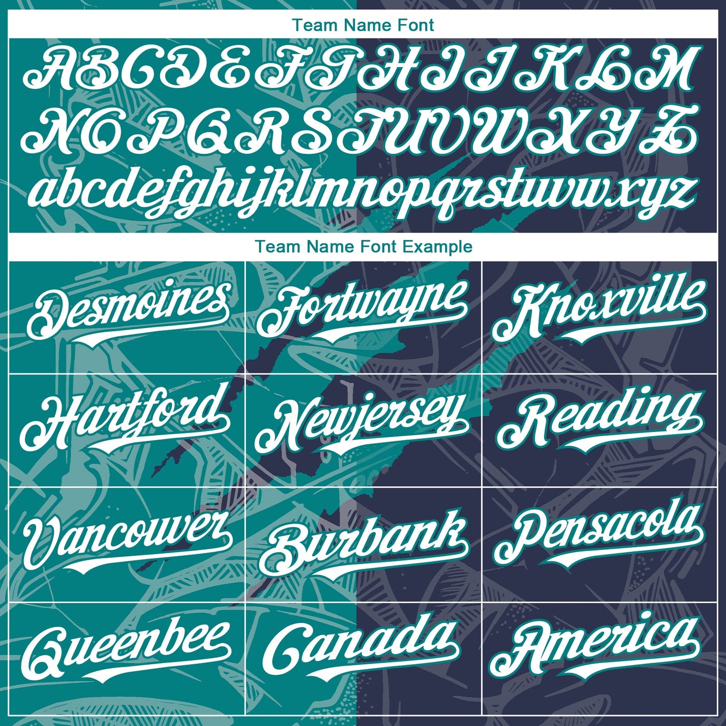 Custom Graffiti Pattern White Navy-Teal 3D Scratch Authentic Baseball Jersey - Sky-Custom