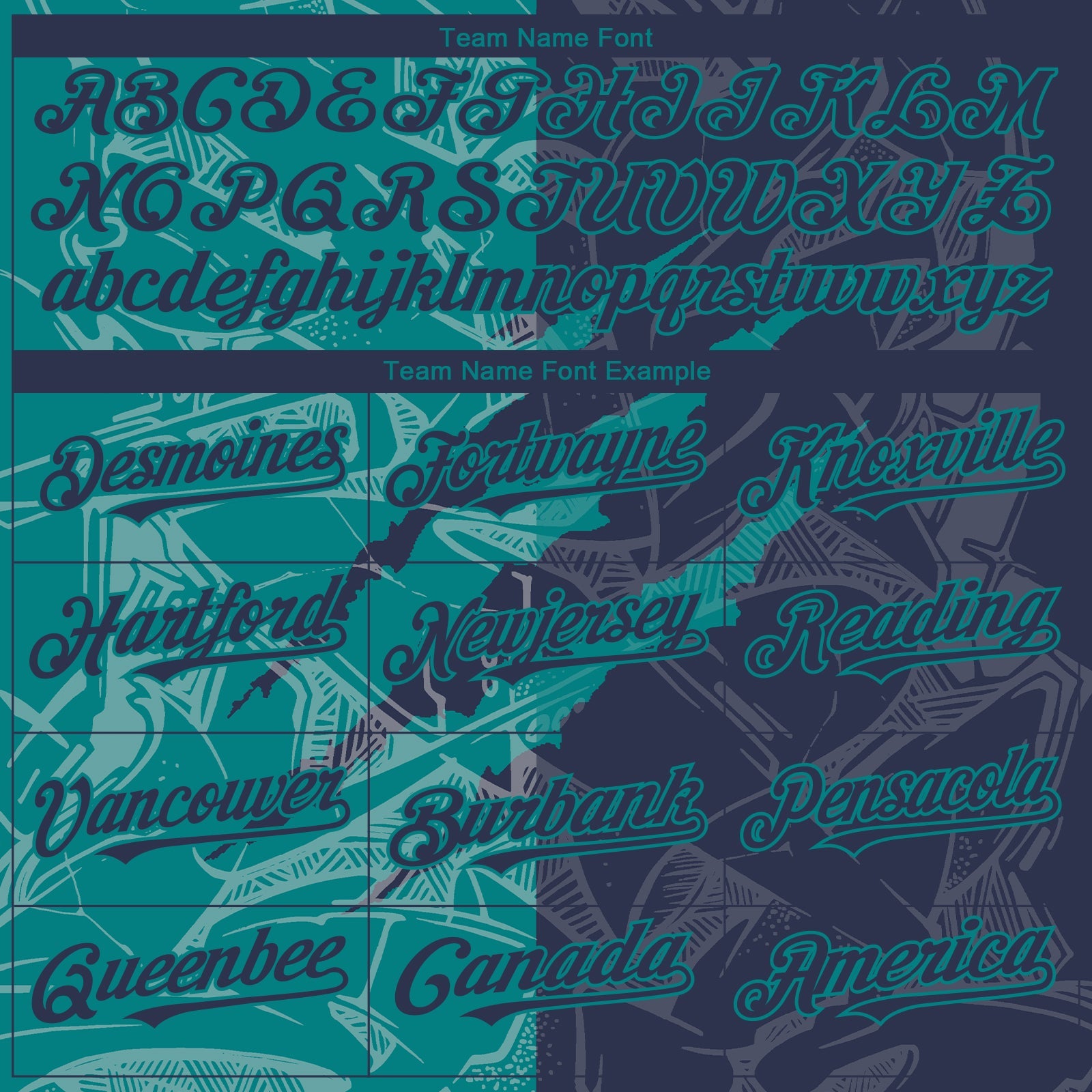 Custom Graffiti Pattern Navy-Teal 3D Scratch Authentic Baseball Jersey - Sky-Custom