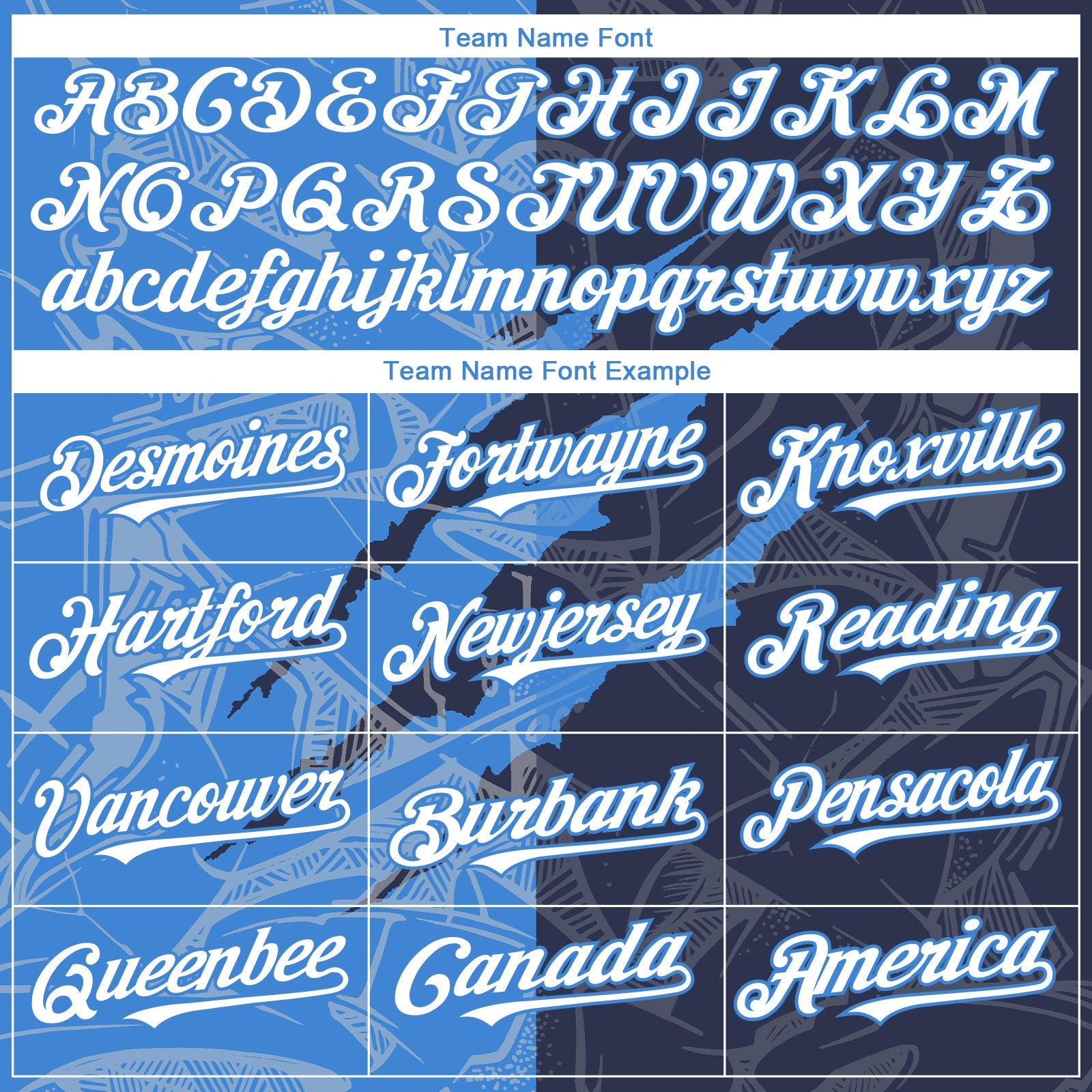 Custom Graffiti Pattern White Navy-Electric Blue 3D Scratch Authentic Baseball Jersey - Sky-Custom