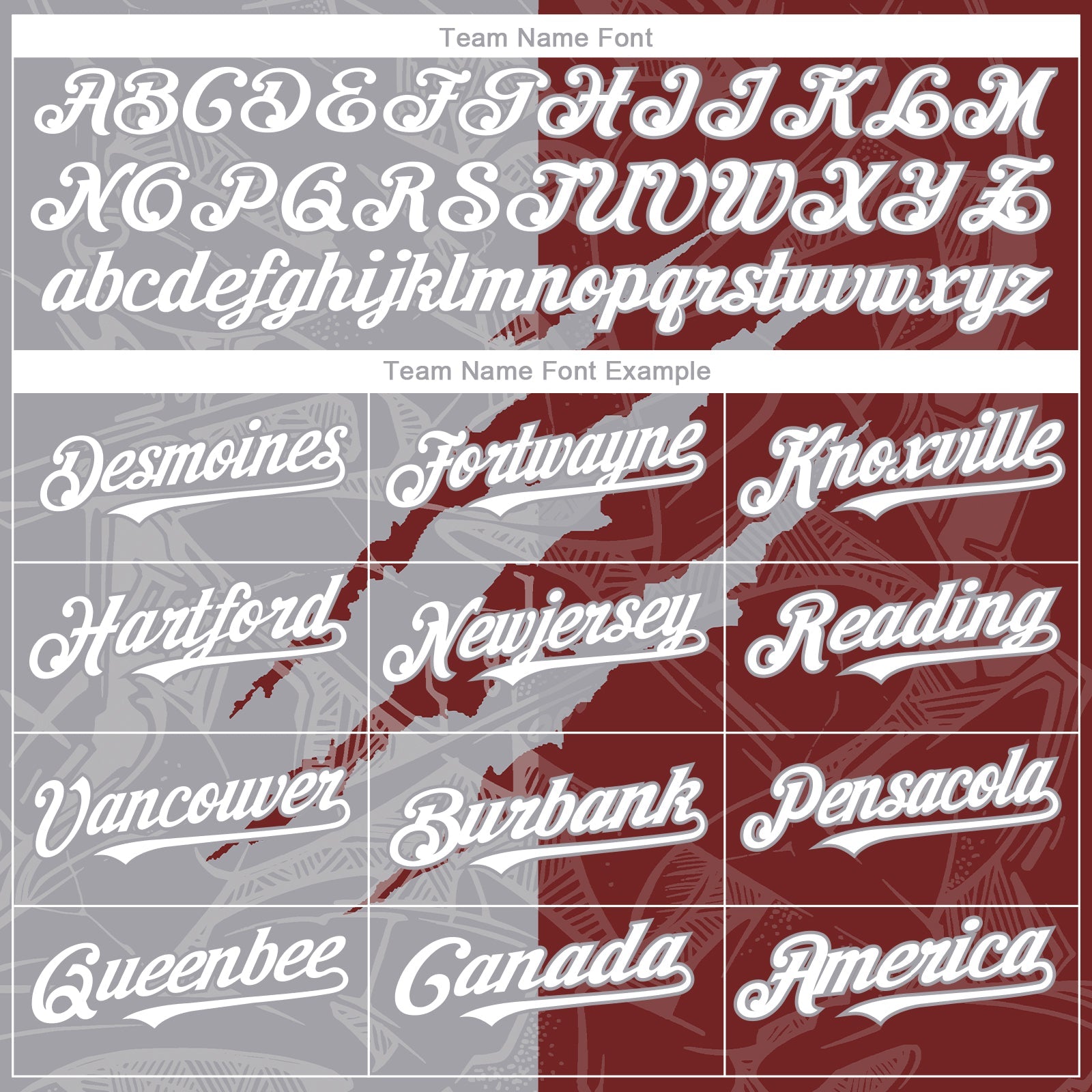 Custom Graffiti Pattern White Burgundy-Gray 3D Scratch Authentic Baseball Jersey - Sky-Custom