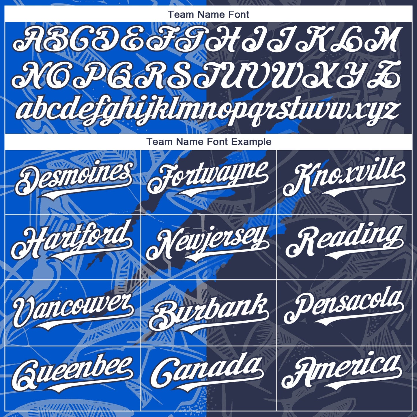 Custom Graffiti Pattern White Navy-Thunder Blue 3D Scratch Authentic Baseball Jersey - Sky-Custom