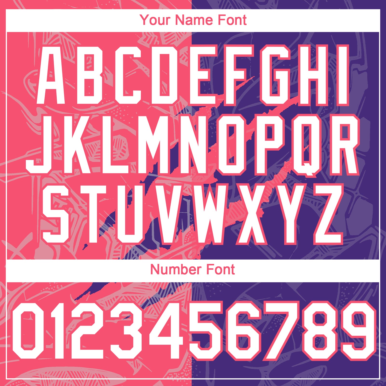 Custom Graffiti Pattern White Purple-Neon Pink 3D Scratch Authentic Baseball Jersey - Sky-Custom