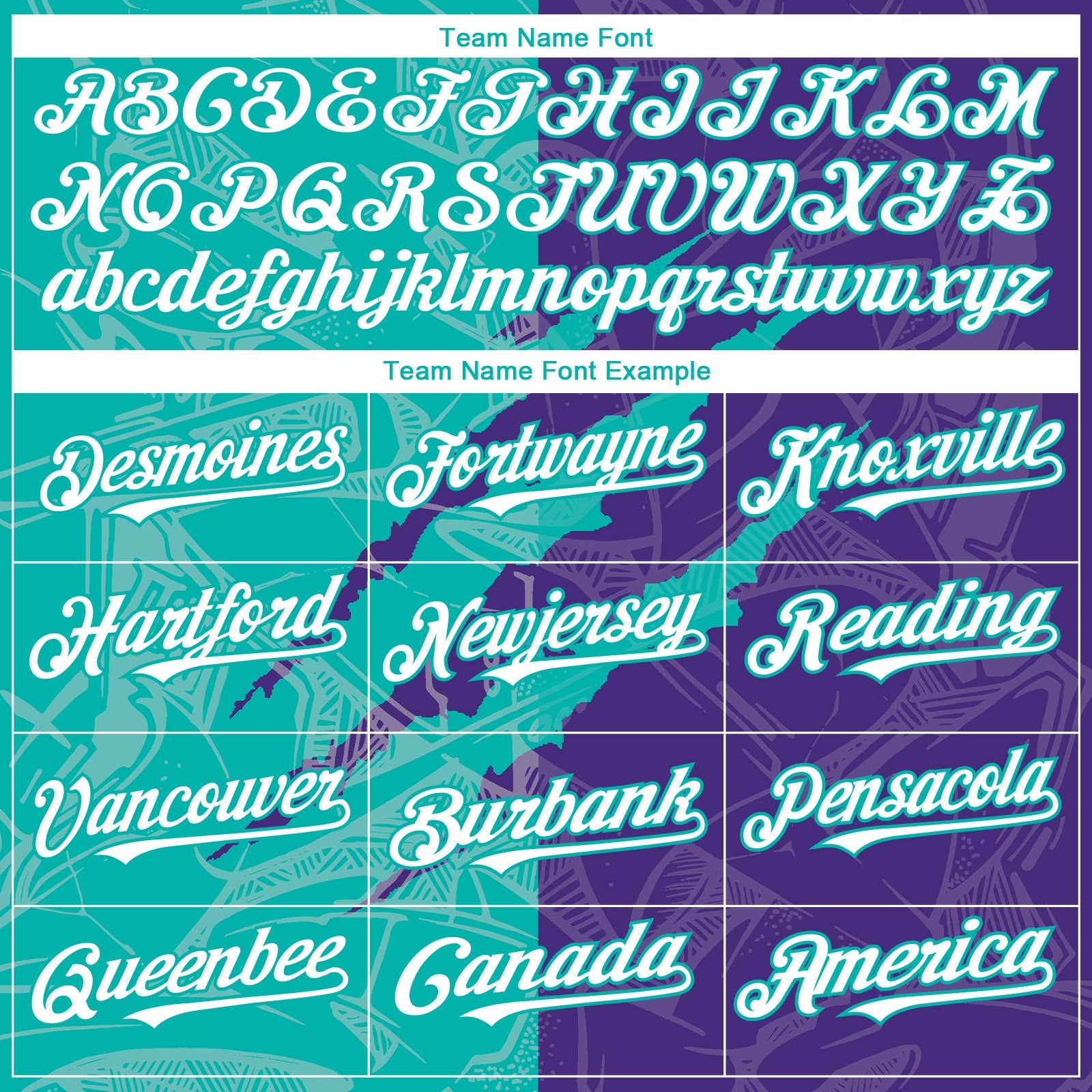 Custom Graffiti Pattern White Purple-Aqua 3D Scratch Authentic Baseball Jersey - Sky-Custom