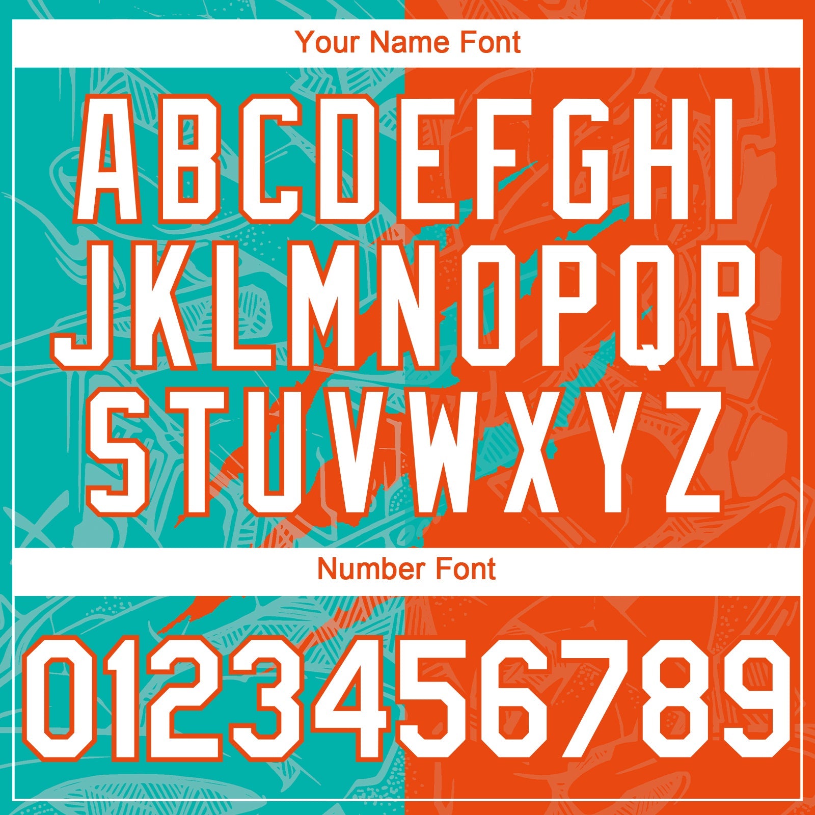 Custom Graffiti Pattern White Orange-Aqua 3D Scratch Authentic Baseball Jersey - Sky-Custom