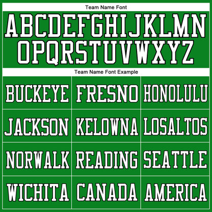 Custom Grass Green White-Black Mesh Authentic Football Jersey - Sky-Custom