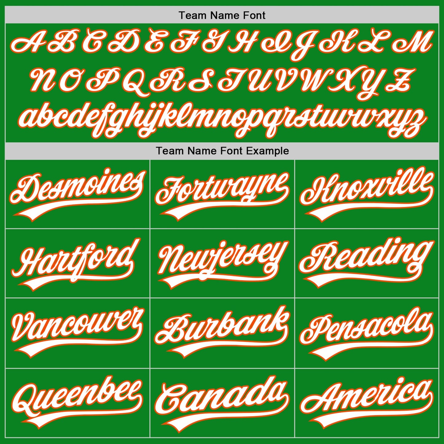 Custom Grass Green White-Orange Authentic Baseball Jersey - Sky-Custom