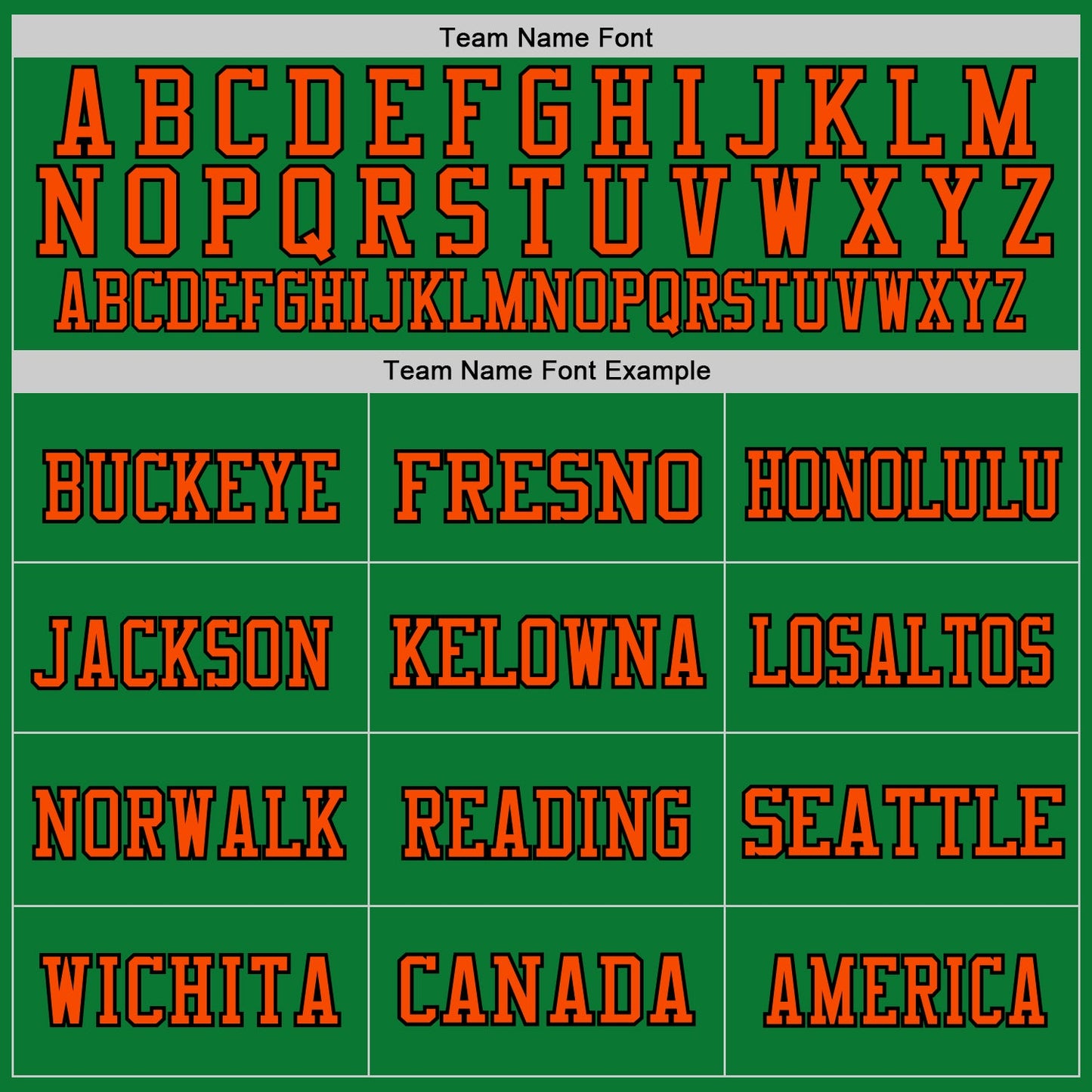 Custom Grass Green Orange-Black Mesh Authentic Throwback Football Jersey - Sky-Custom