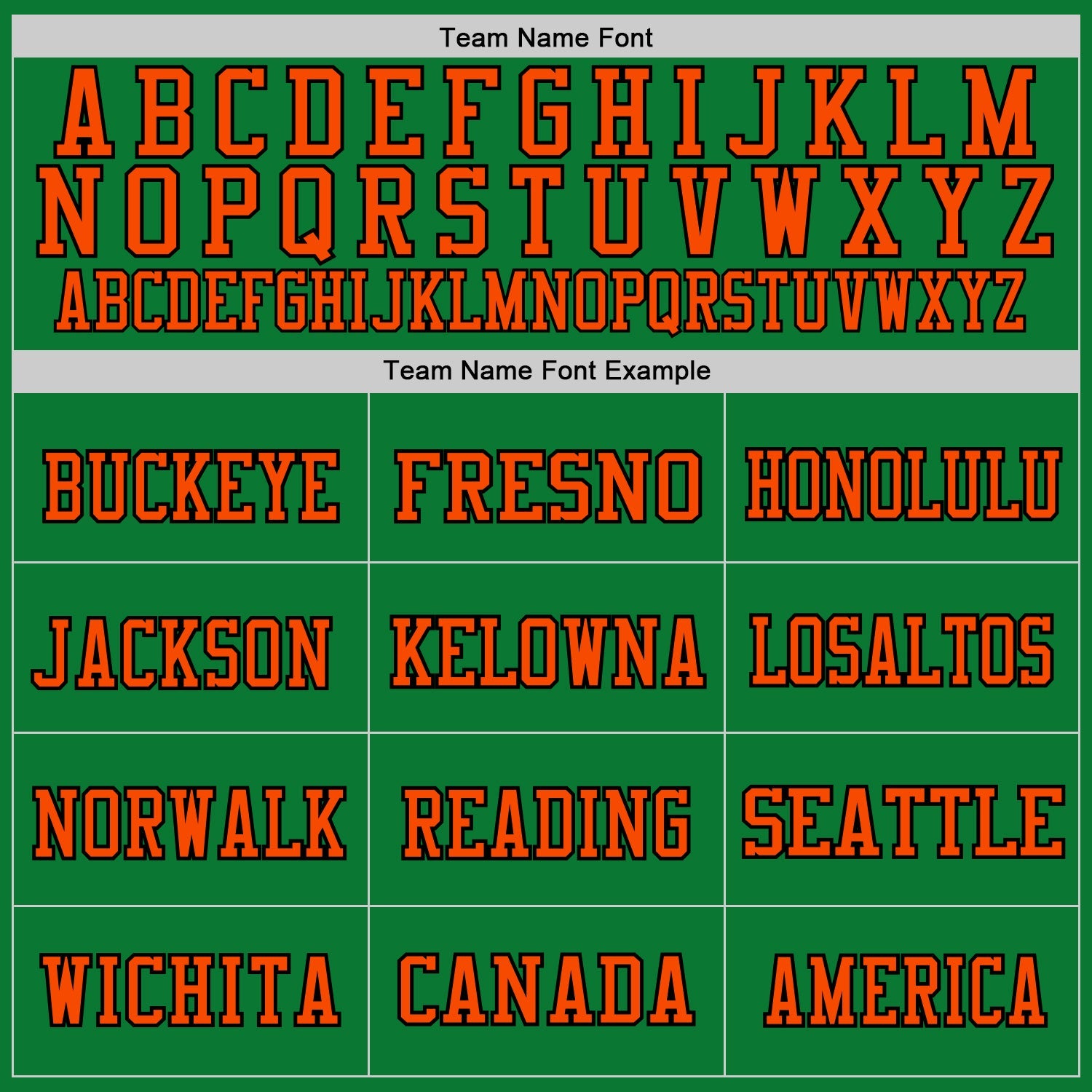 Custom Grass Green Orange-Black Mesh Authentic Throwback Football Jersey - Sky-Custom