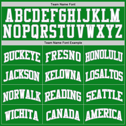 Custom Grass Green White-Gray Authentic Basketball Jersey - Sky-Custom