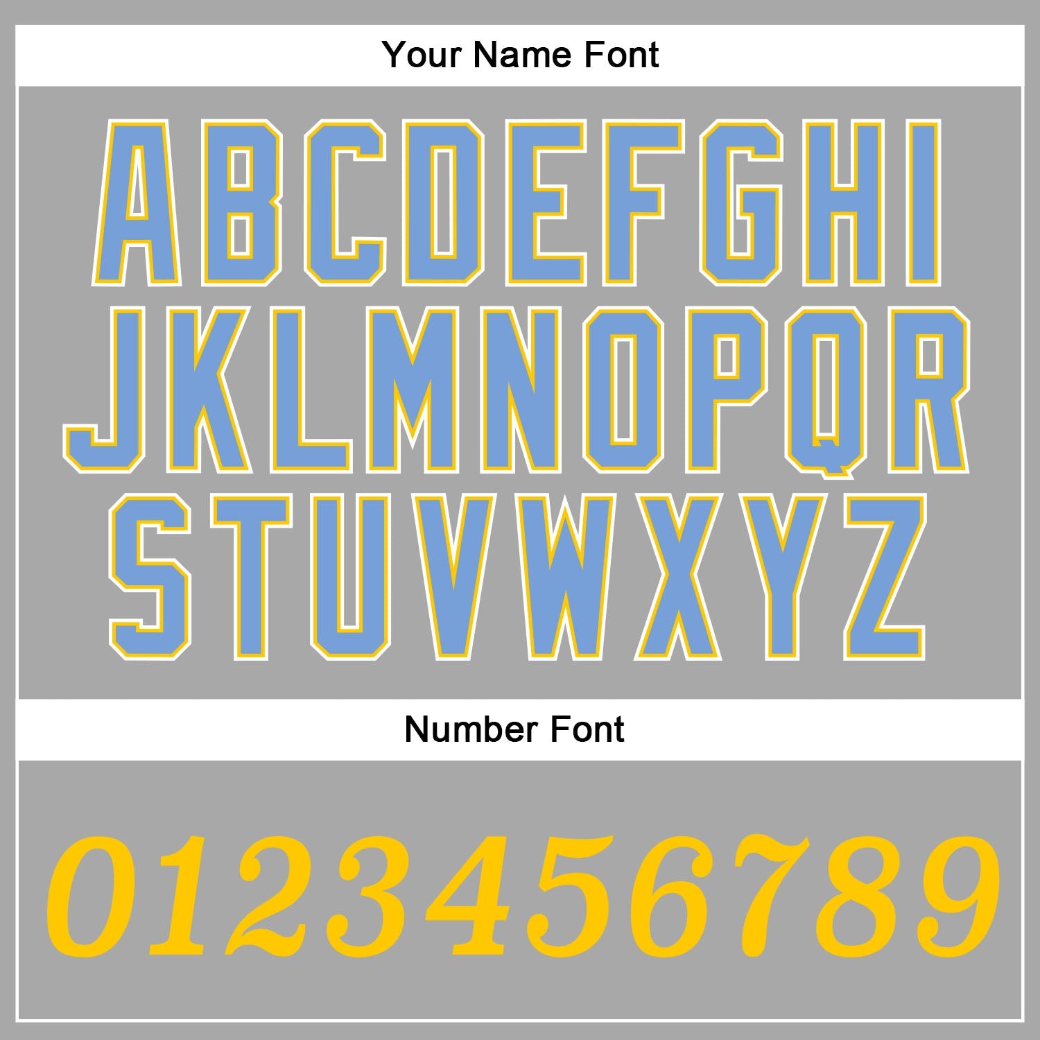 Custom Gray Gold-Light Blue Authentic Baseball Jersey - Sky-Custom