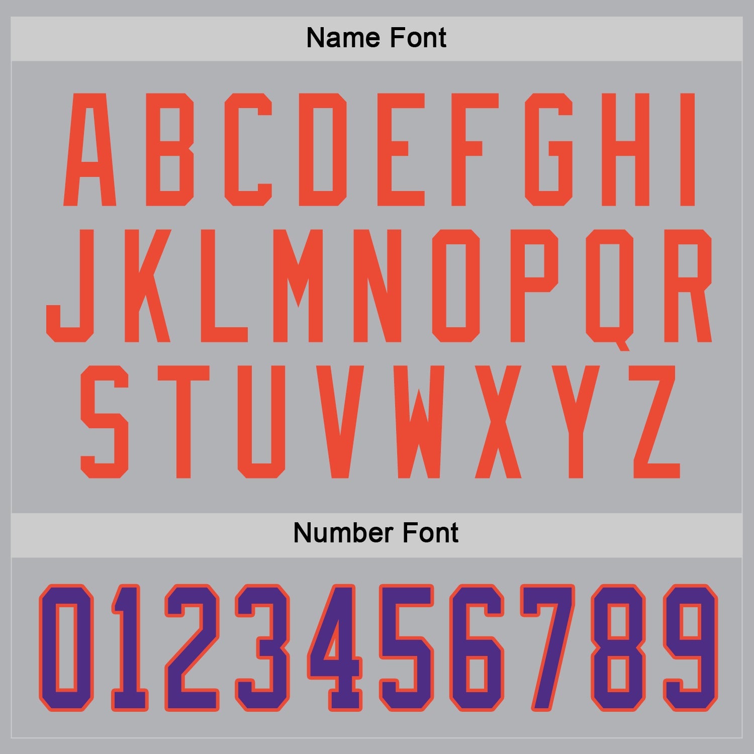 Custom Gray Purple-Orange Hockey Jersey - Sky-Custom