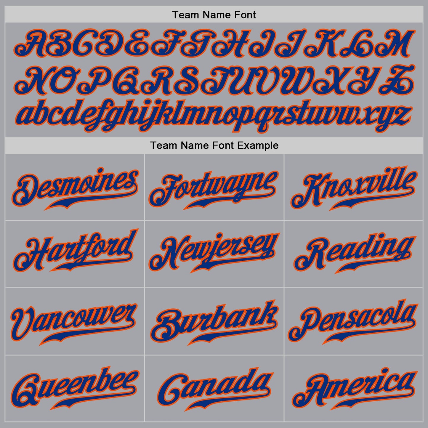 Custom Gray Royal Pinstripe Royal-Orange Authentic Baseball Jersey - Sky-Custom