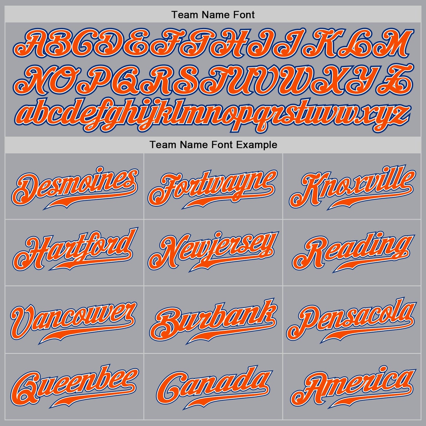 Custom Gray Orange White-Royal Authentic Baseball Jersey - Sky-Custom