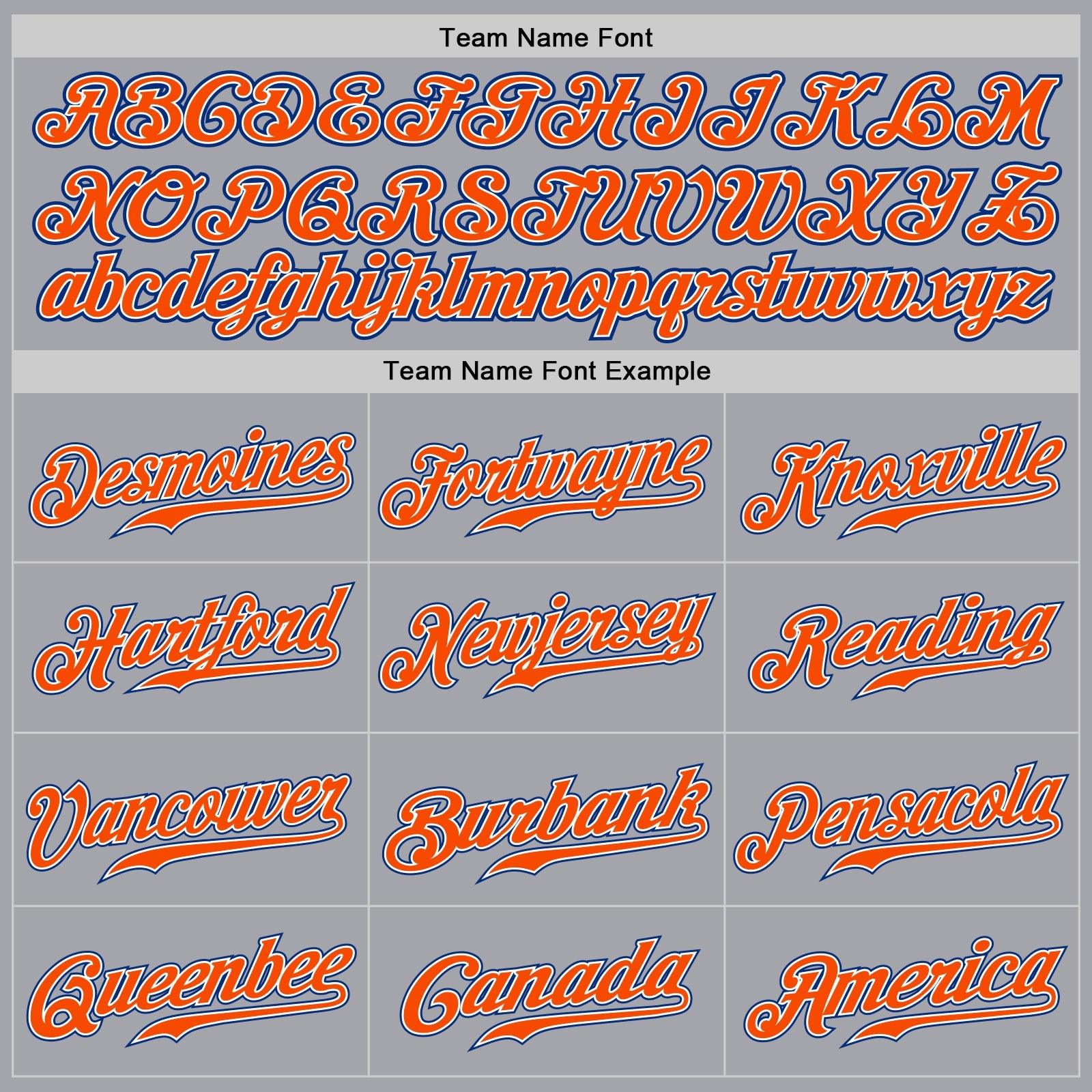 Custom Gray Orange White-Royal Authentic Baseball Jersey - Sky-Custom