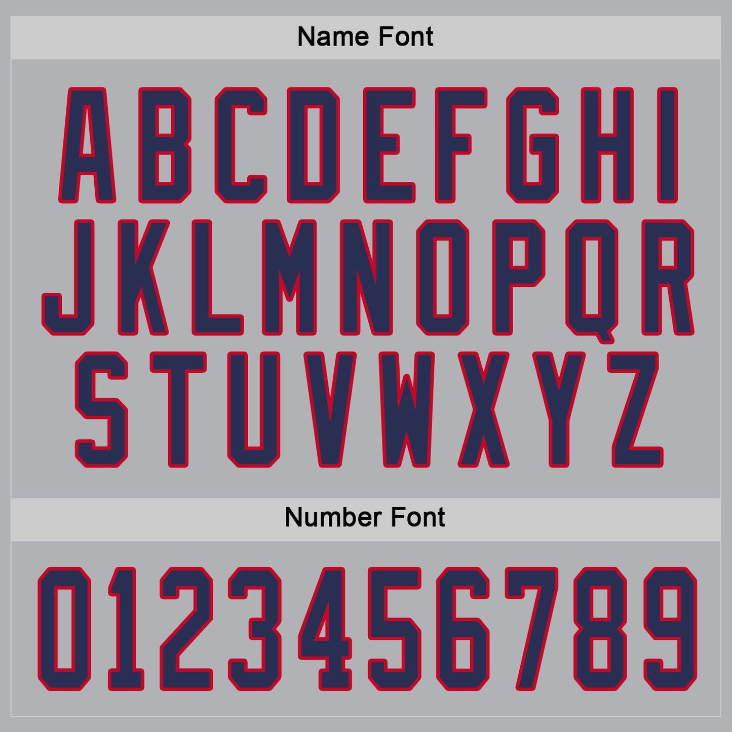 Custom Gray Navy-Red Hockey Jersey - Sky-Custom