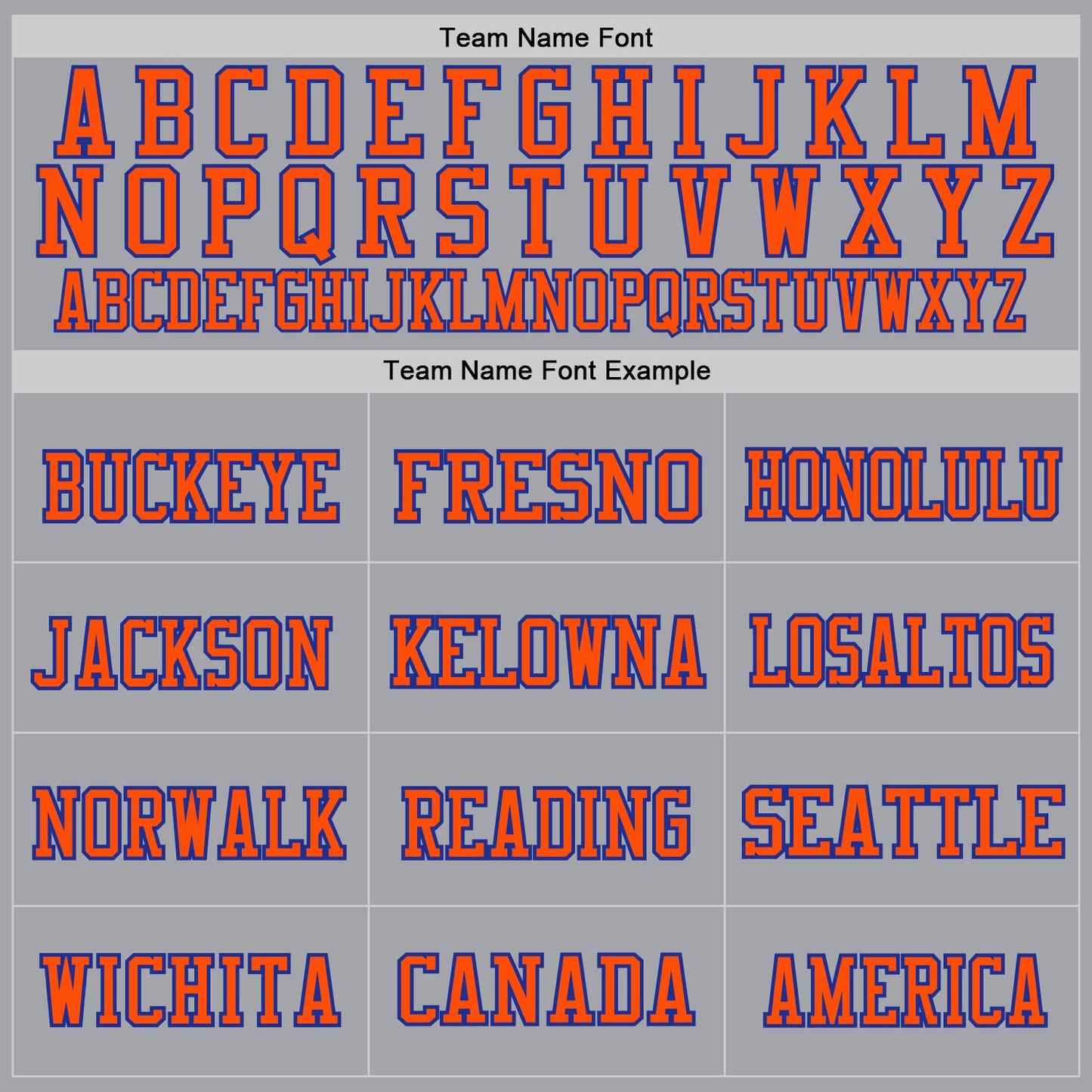 Custom Gray Royal-Orange Mesh Authentic Football Jersey - Sky-Custom
