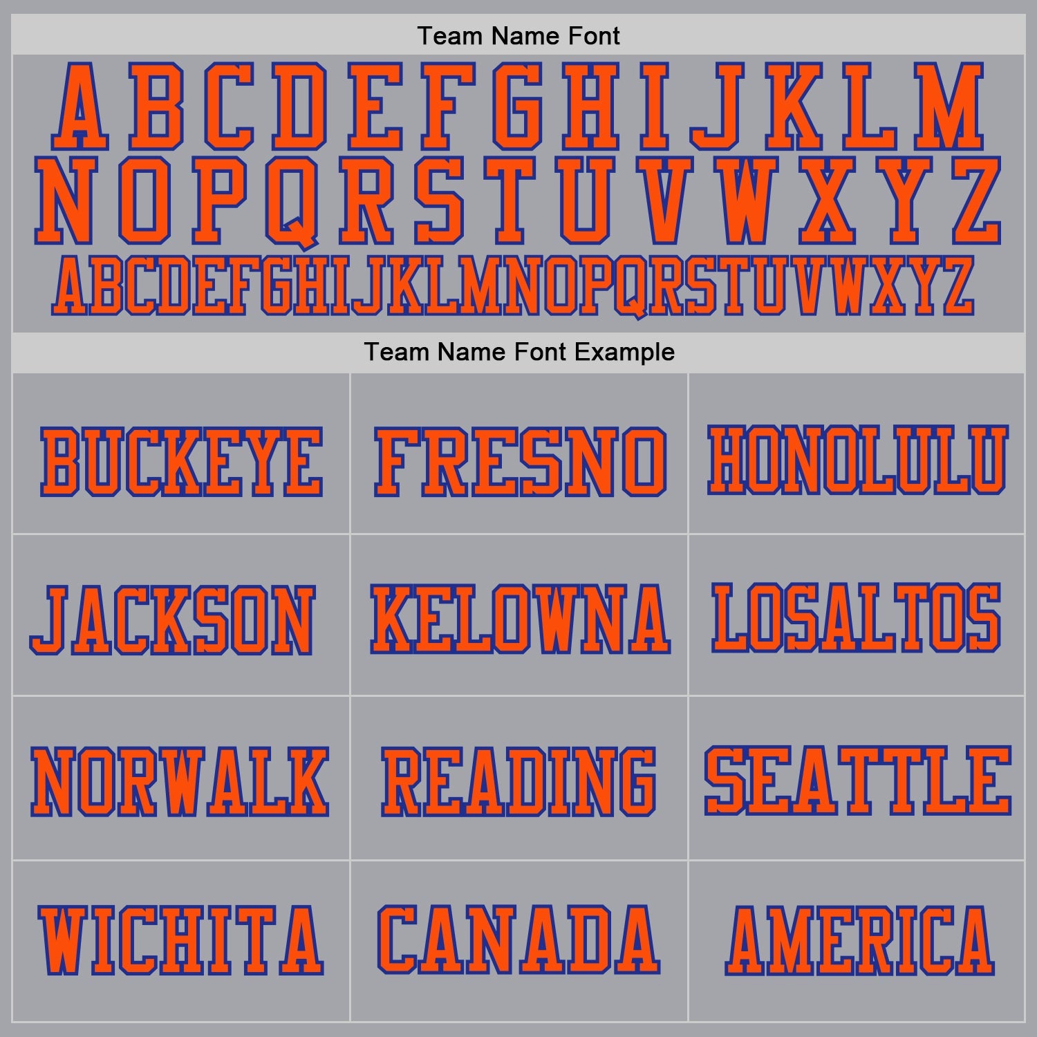 Custom Gray Royal-Orange Mesh Authentic Football Jersey - Sky-Custom