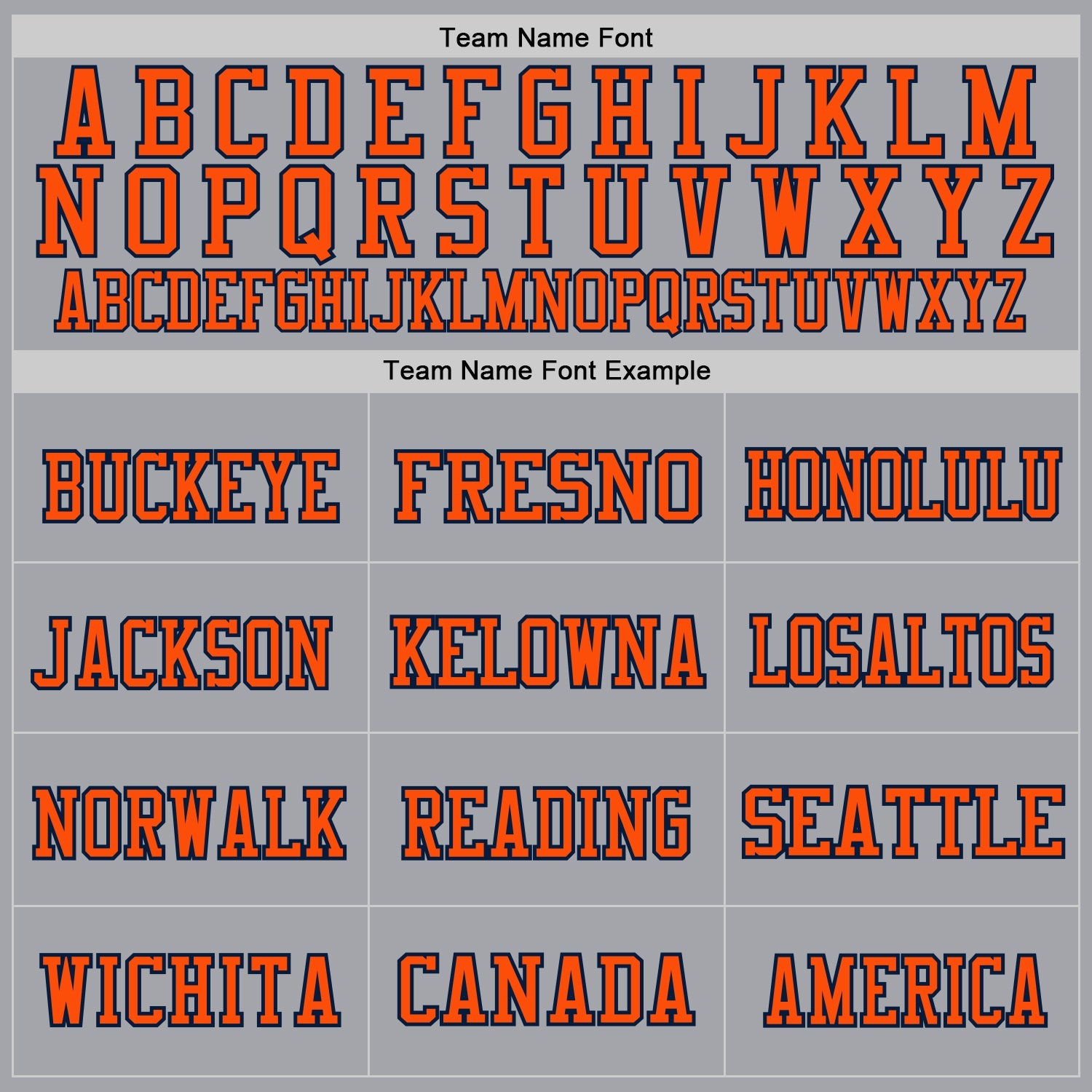 Custom Gray Navy-Orange Mesh Authentic Football Jersey - Sky-Custom