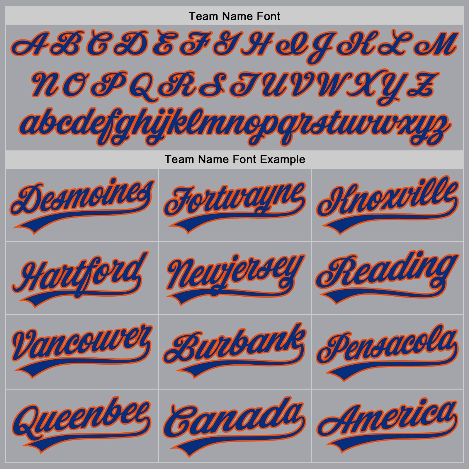 Custom Gray Royal-Orange Authentic Baseball Jersey - Sky-Custom