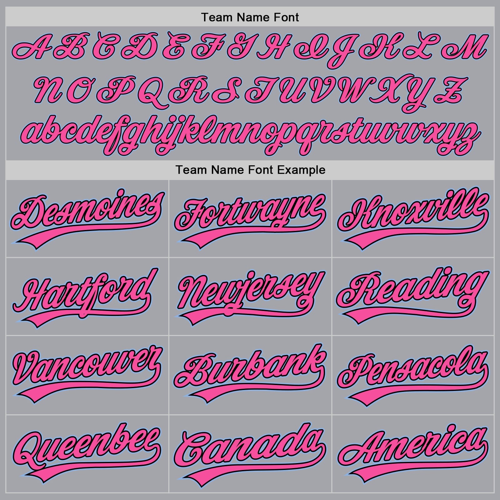 Custom Gray Light Blue Black-Pink Authentic Baseball Jersey - Sky-Custom