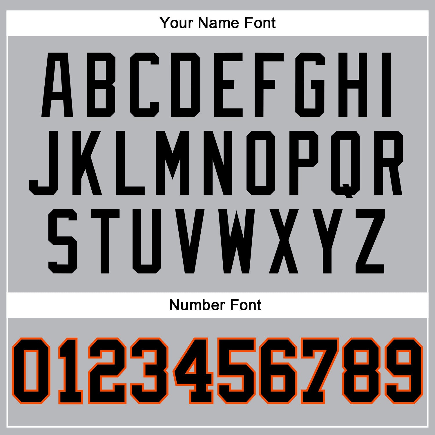 Custom Gray Black Pinstripe Black-Orange Authentic Basketball Jersey - Sky-Custom