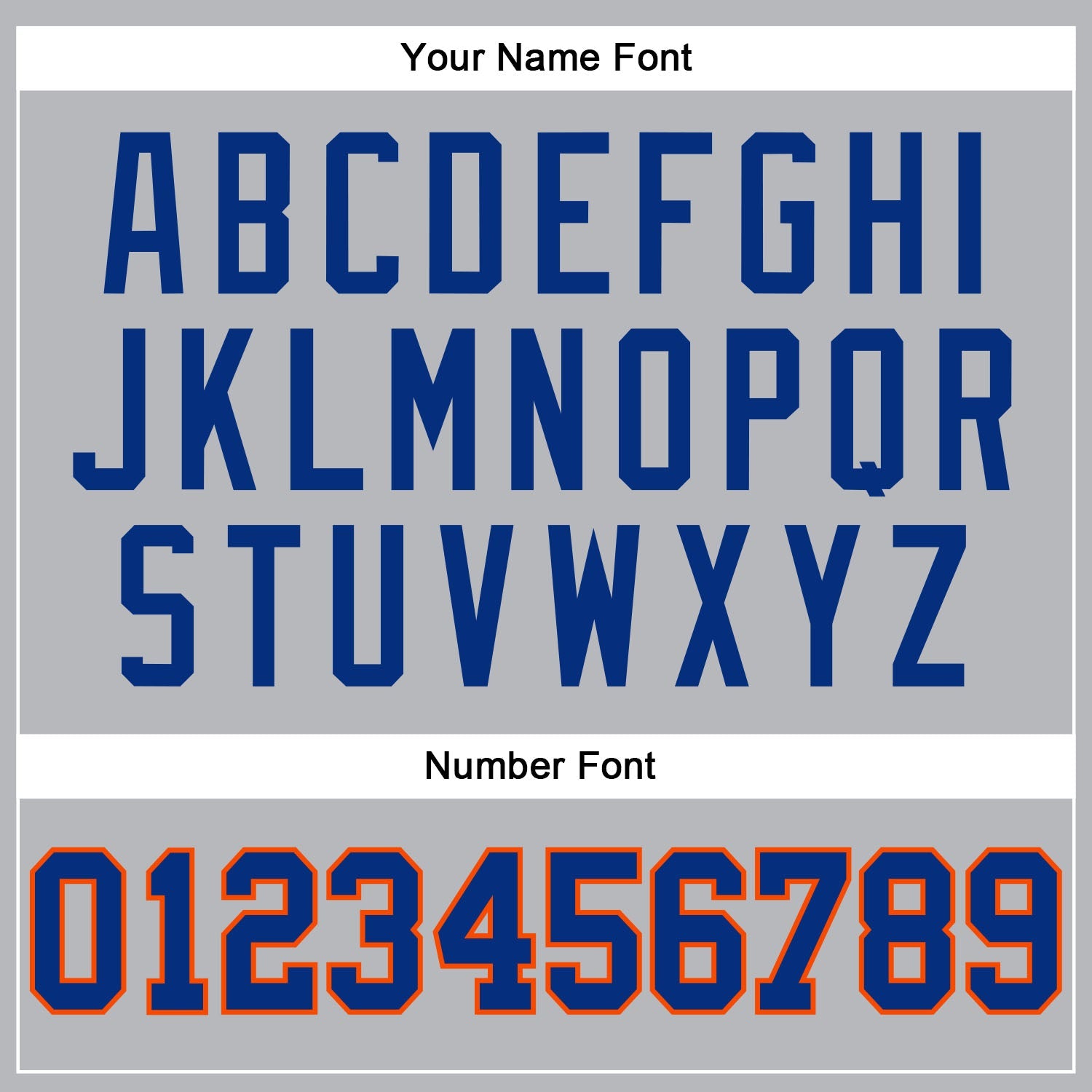 Custom Gray Royal Pinstripe Royal-Orange Authentic Basketball Jersey - Sky-Custom