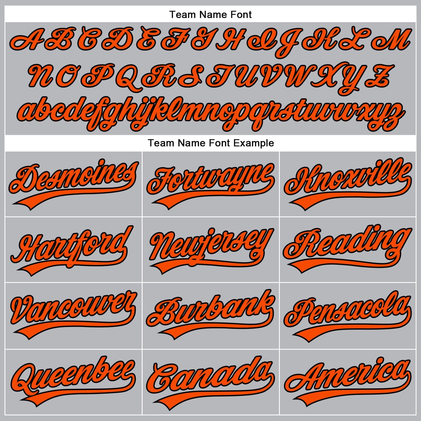 Custom Gray Black Pinstripe Orange Authentic Baseball Jersey - Sky-Custom