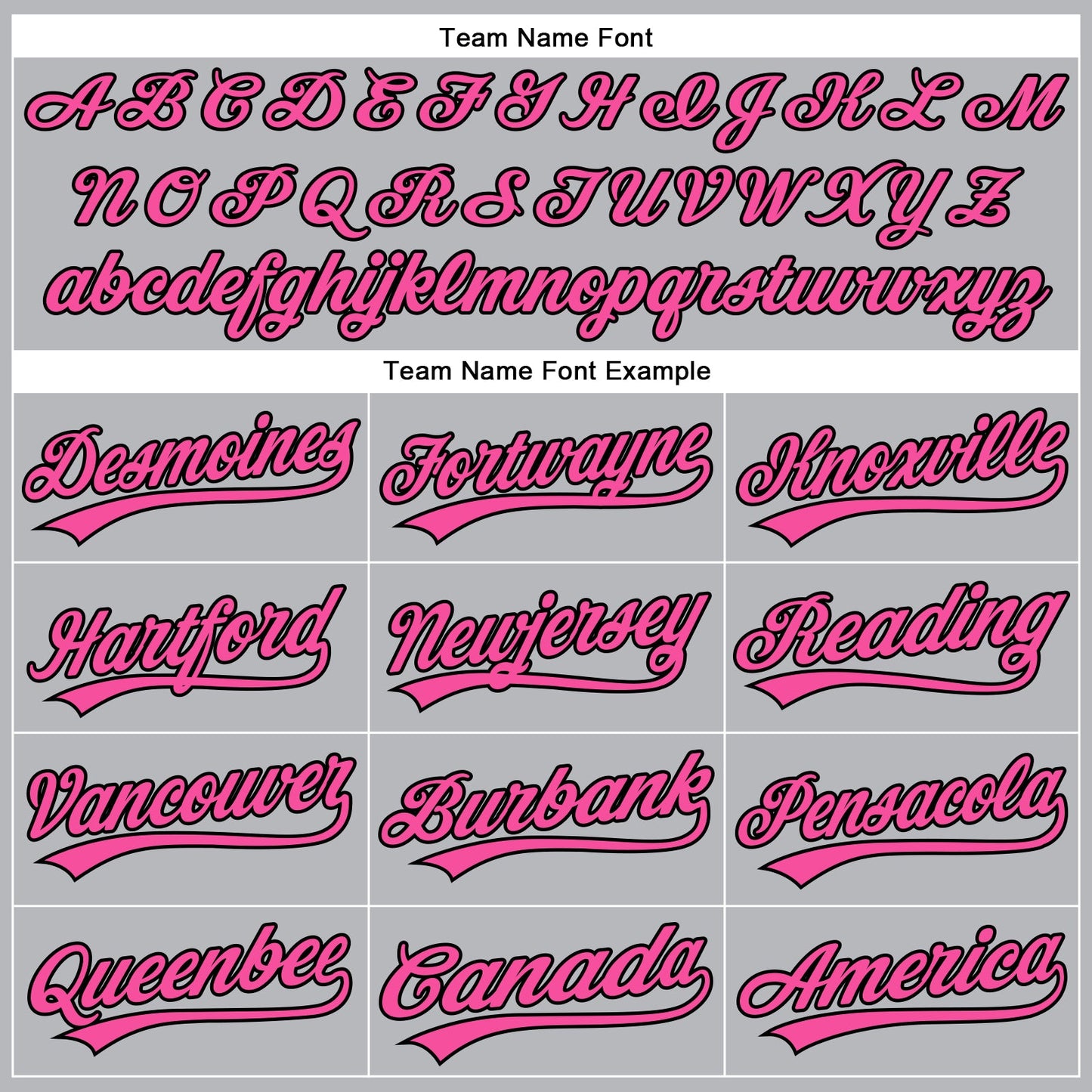 Custom Gray Black Pinstripe Pink Authentic Baseball Jersey - Sky-Custom