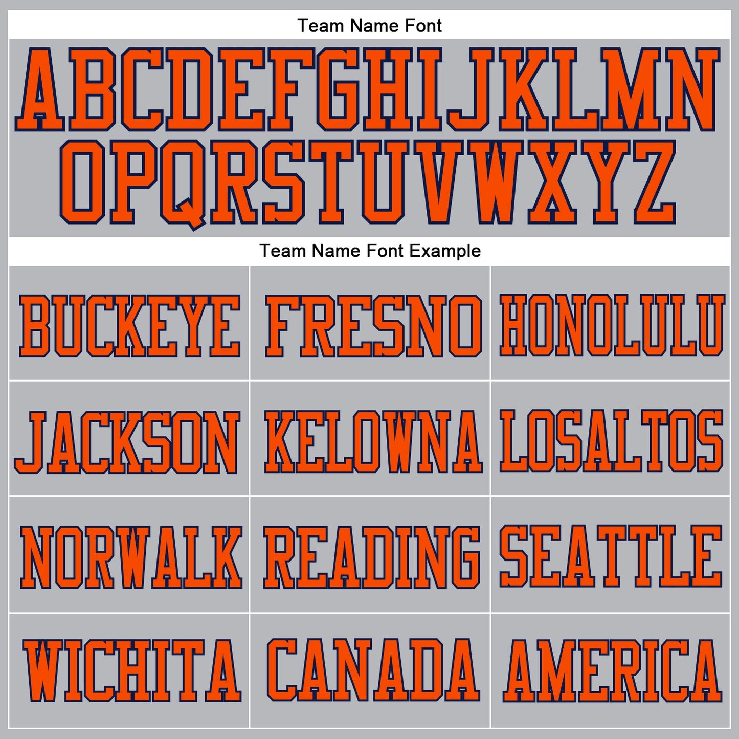 Custom Gray Orange-Navy Mesh Authentic Football Jersey - Sky-Custom