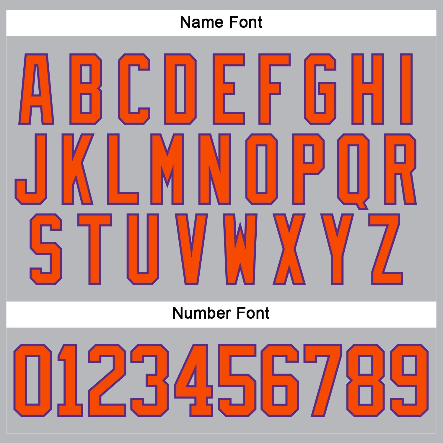 Custom Gray Orange-Purple Hockey Lace Neck Jersey - Sky-Custom