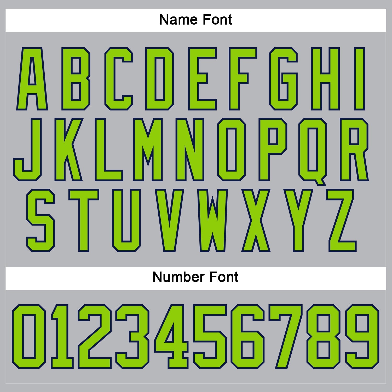Custom Gray Neon Green-Navy Hockey Lace Neck Jersey - Sky-Custom