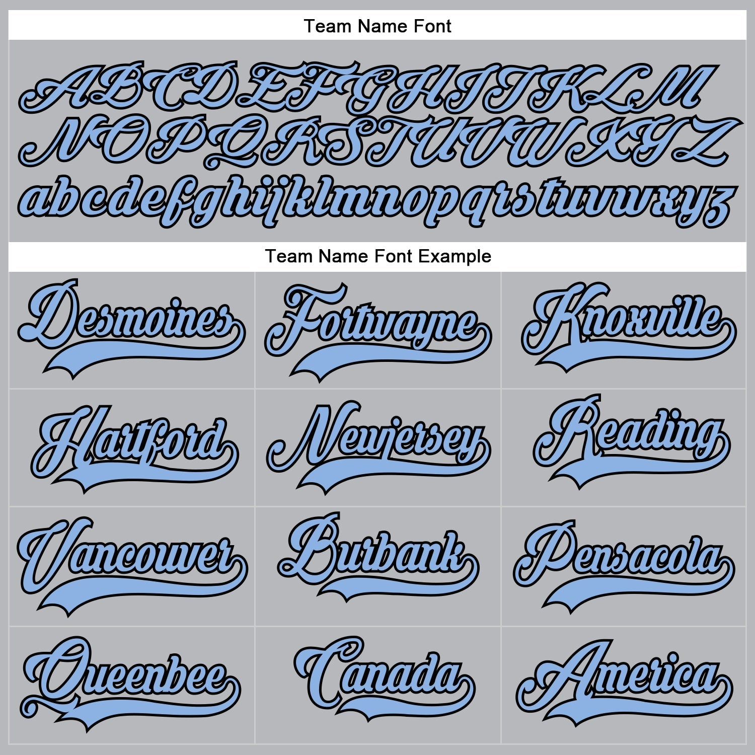 Custom Gray Light Blue-Black Hockey Lace Neck Jersey - Sky-Custom