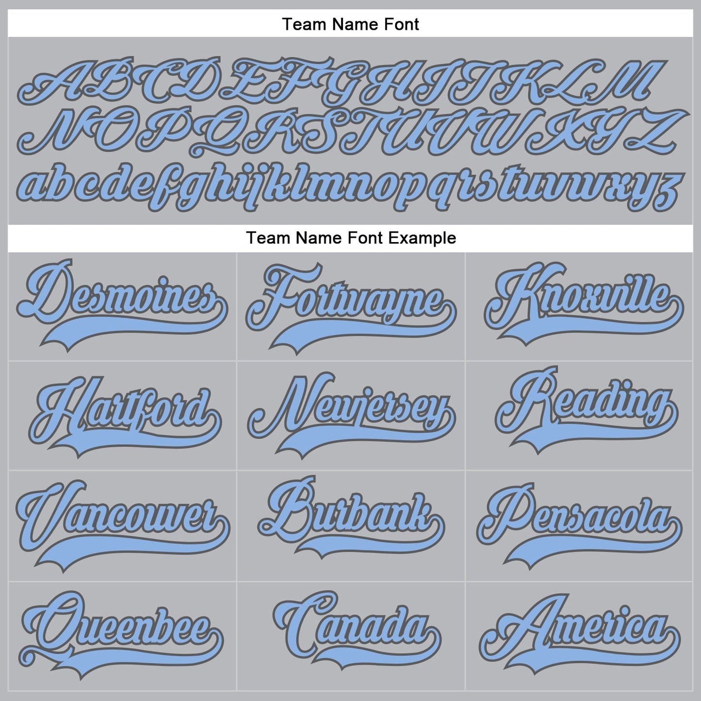 Custom Gray Light Blue-Steel Gray Hockey Lace Neck Jersey - Sky-Custom
