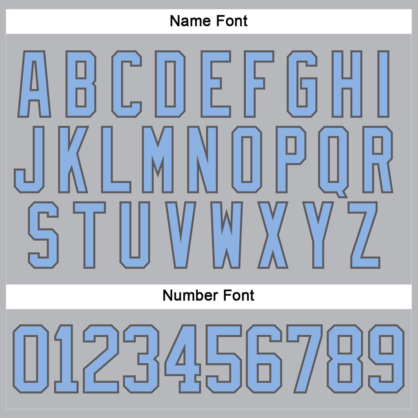 Custom Gray Light Blue-Steel Gray Hockey Lace Neck Jersey - Sky-Custom
