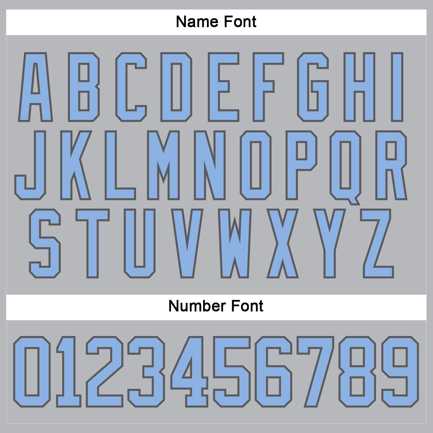 Custom Gray Light Blue-Steel Gray Hockey Lace Neck Jersey - Sky-Custom