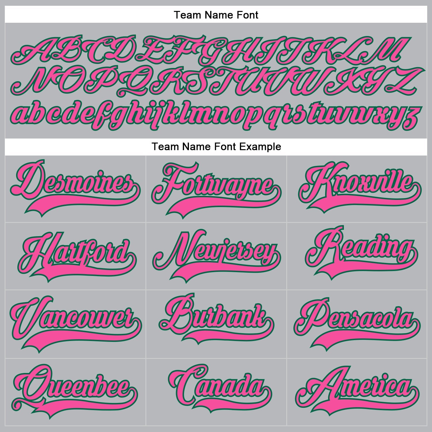 Custom Gray Pink-Kelly Green Hockey Lace Neck Jersey - Sky-Custom