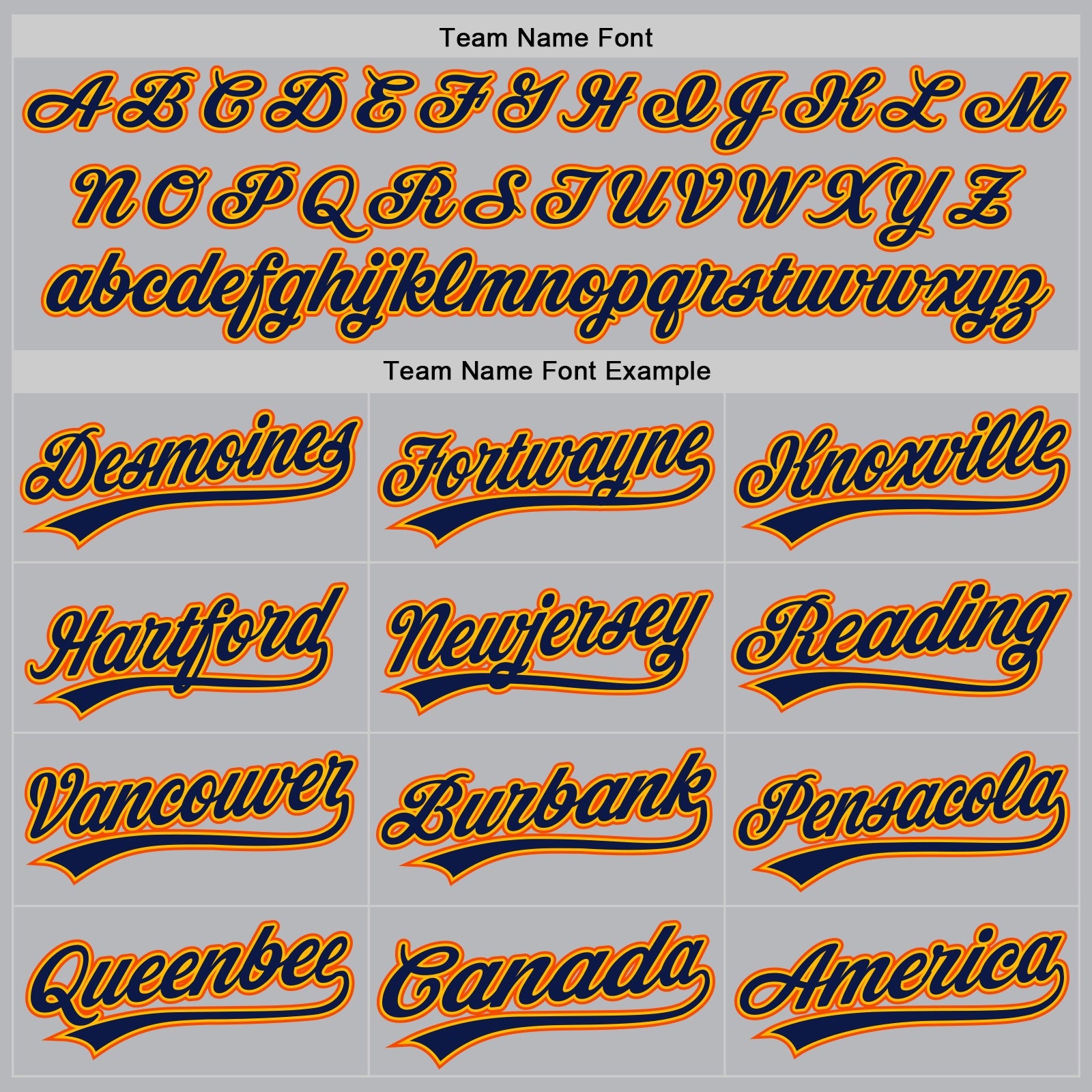 Custom Gray Orange Gold-Navy Authentic Throwback Baseball Jersey - Sky-Custom