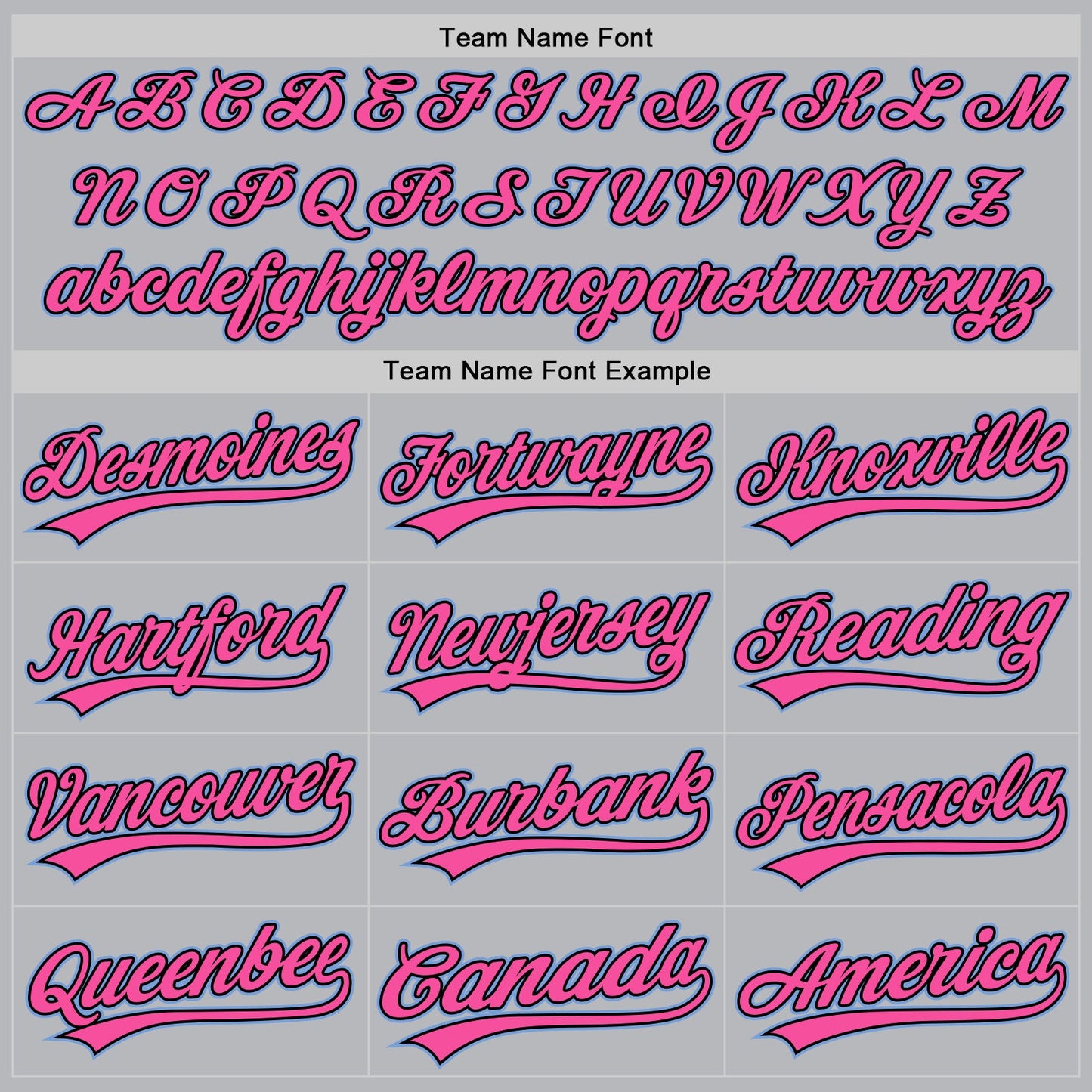 Custom Gray Light Blue Black-Pink Authentic Throwback Baseball Jersey - Sky-Custom