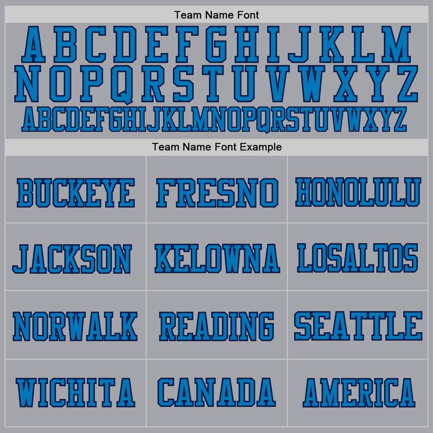 Custom Gray Blue-Navy Mesh Authentic Throwback Football Jersey - Sky-Custom