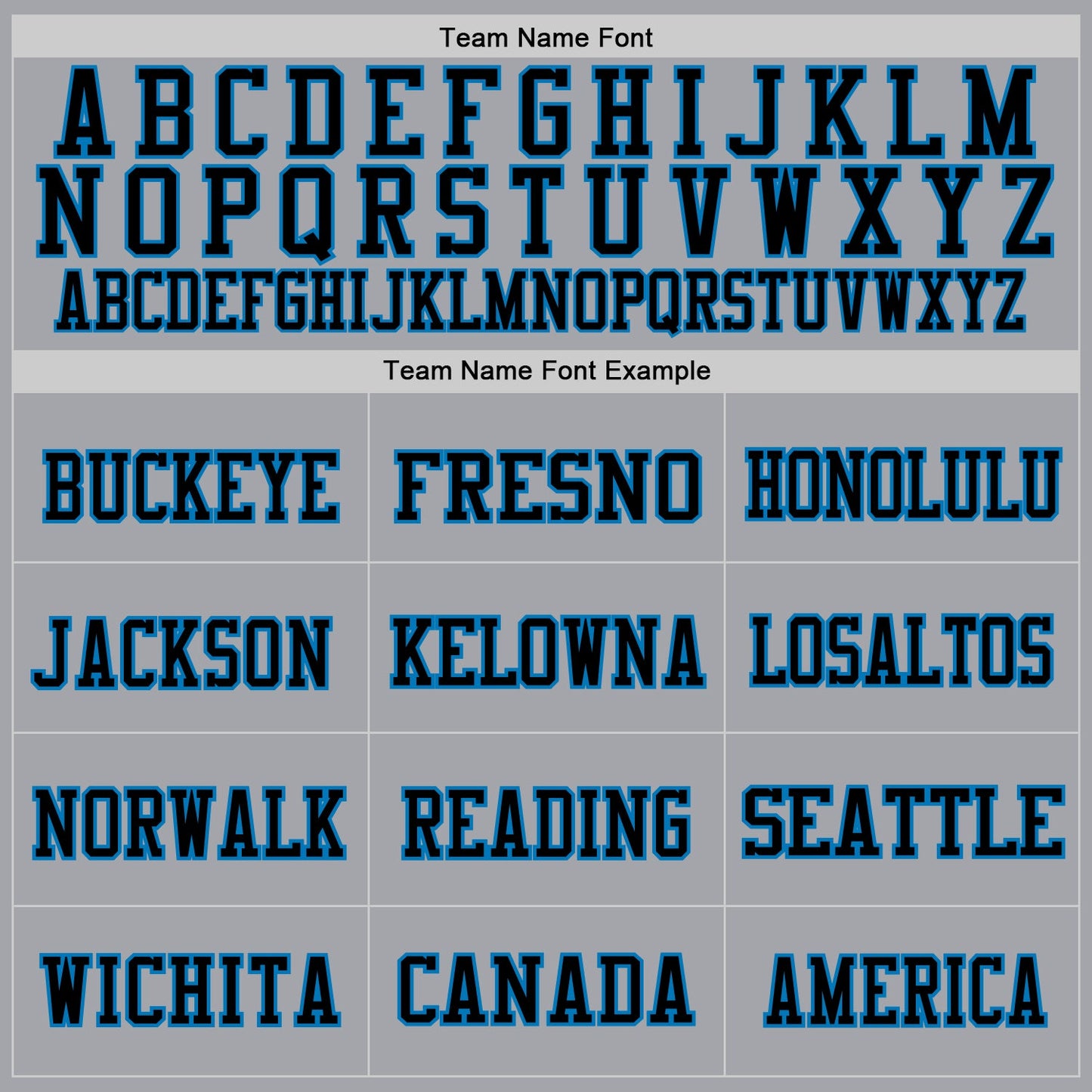 Custom Gray Black-Blue Mesh Authentic Throwback Football Jersey - Sky-Custom