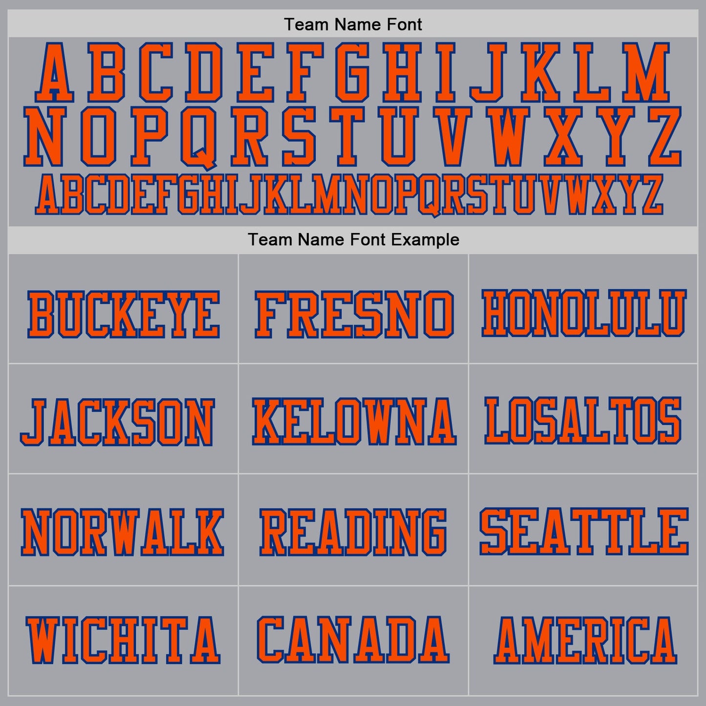 Custom Gray Orange-Royal Mesh Authentic Throwback Football Jersey - Sky-Custom