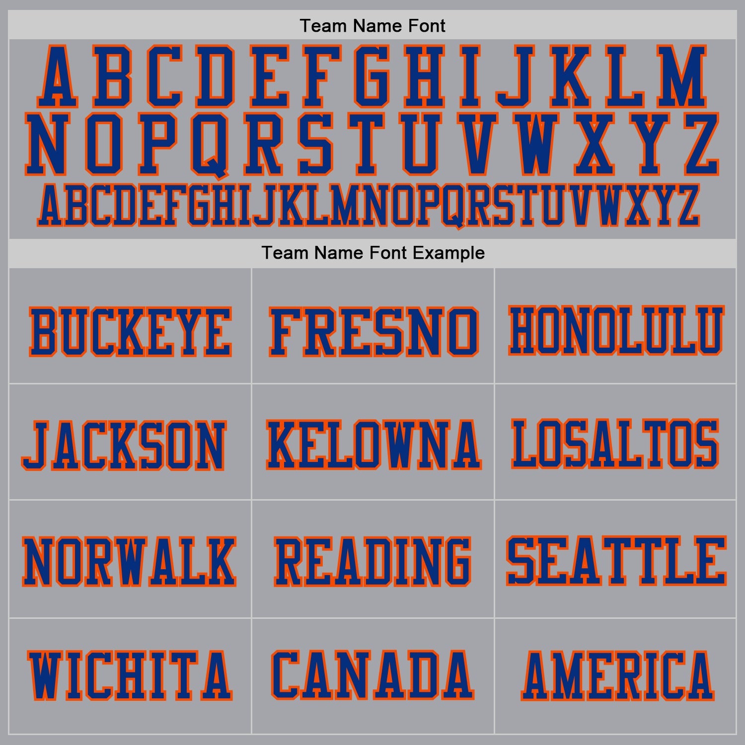 Custom Gray Royal-Orange Mesh Authentic Throwback Football Jersey - Sky-Custom