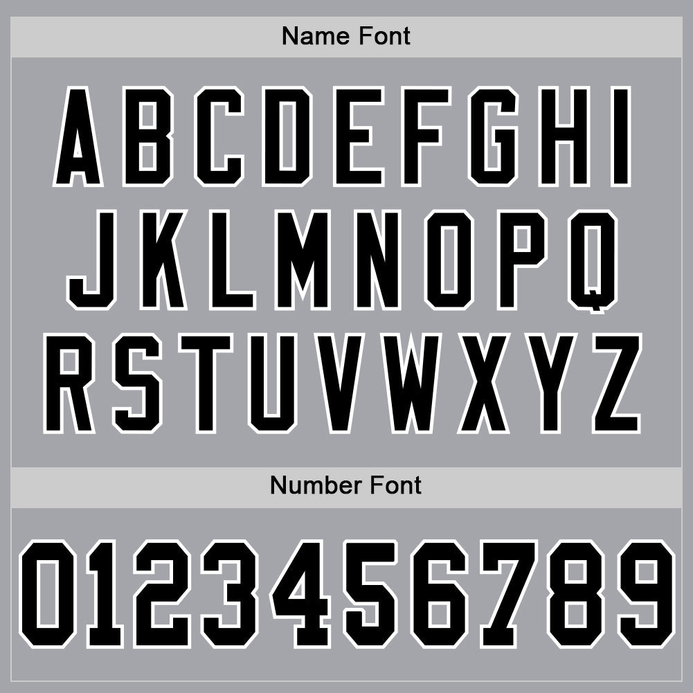 Custom Gray Black-White Mesh Authentic Throwback Football Jersey - Sky-Custom