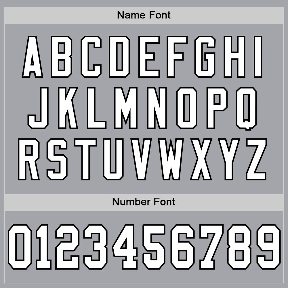 Custom Gray White-Black Mesh Authentic Throwback Football Jersey - Sky-Custom