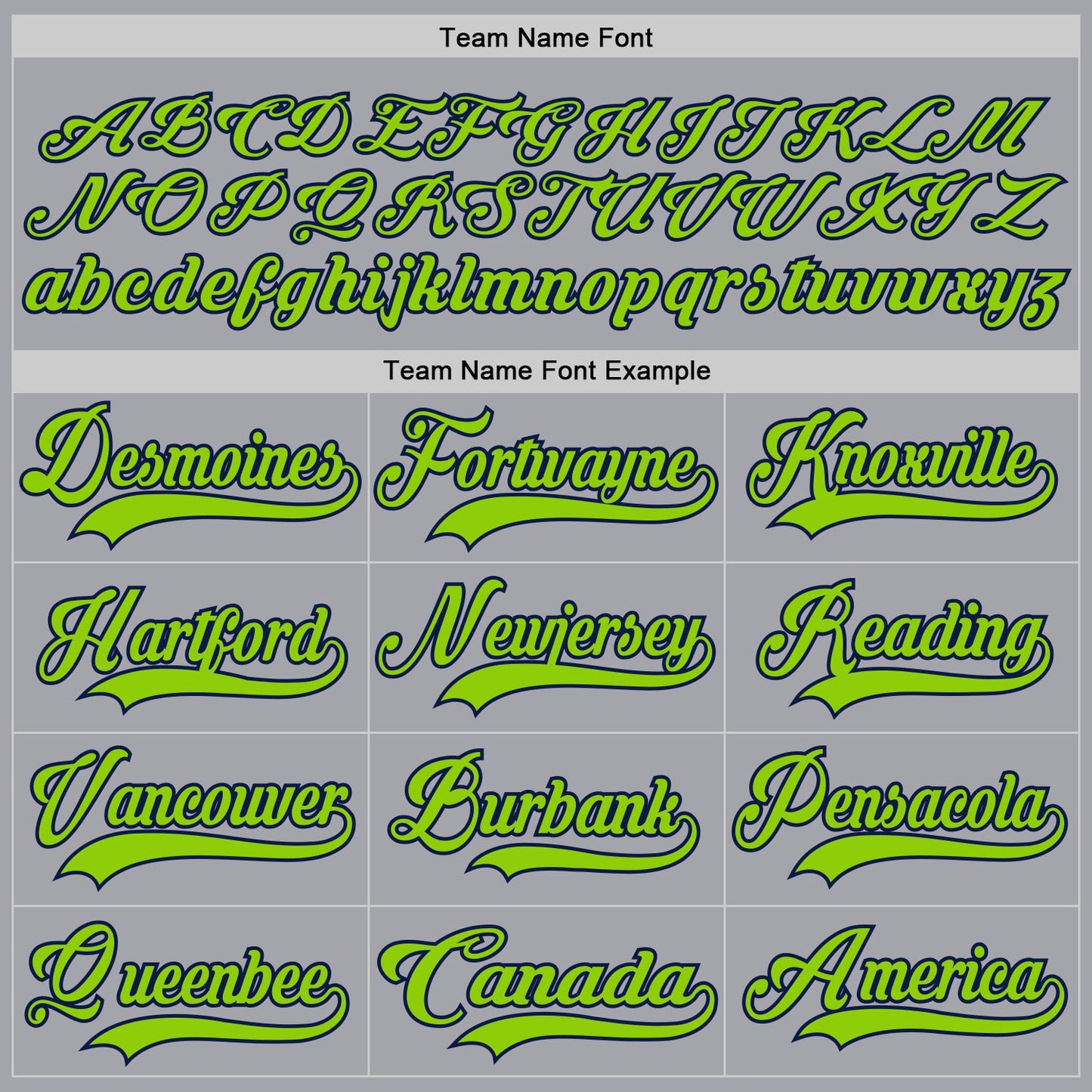 Custom Gray Neon Green-Navy Hockey Lace Neck Jersey - Sky-Custom